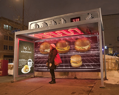 ↑ Oven bus stop