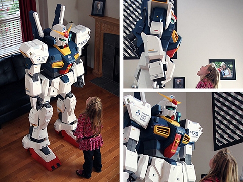 ↑ 7FT Gundam -- Ultimate Papercraft