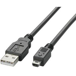 ↑ ELECOM デジタルカメラ接続用USBケーブル USB(A)オス-USB(mini14pin)オス 1.8m USB-SCM14