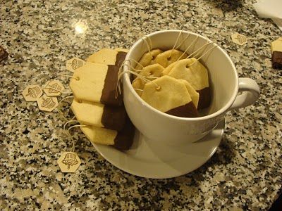 ↑ Tea Bag Cookies