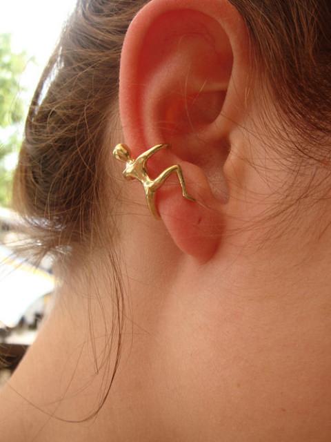 ↑ Human shaped earring