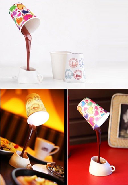 ↑ Chocolate Lamp