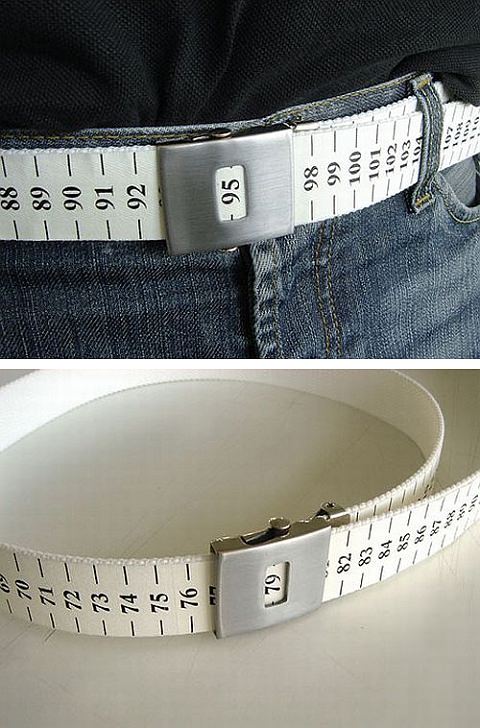 ↑ Measure tape belt