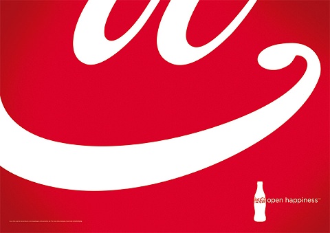 ↑ Coca-Cola: Open Happiness