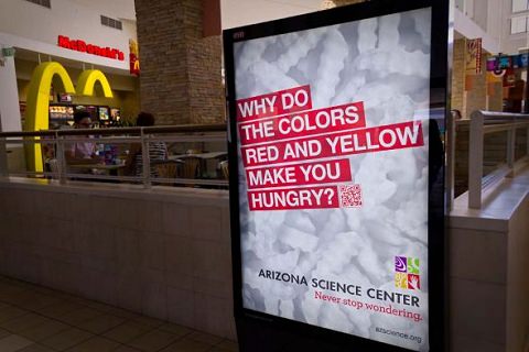 ↑ Arizona Science Center: Never stop wondering, Yellow Red Hungry