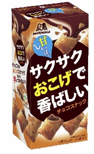 ↑ サクサクおこげで香ばしいチョコスナック