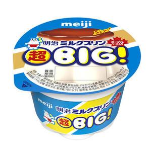 ↑ 明治ミルクプリン超BIG 200g