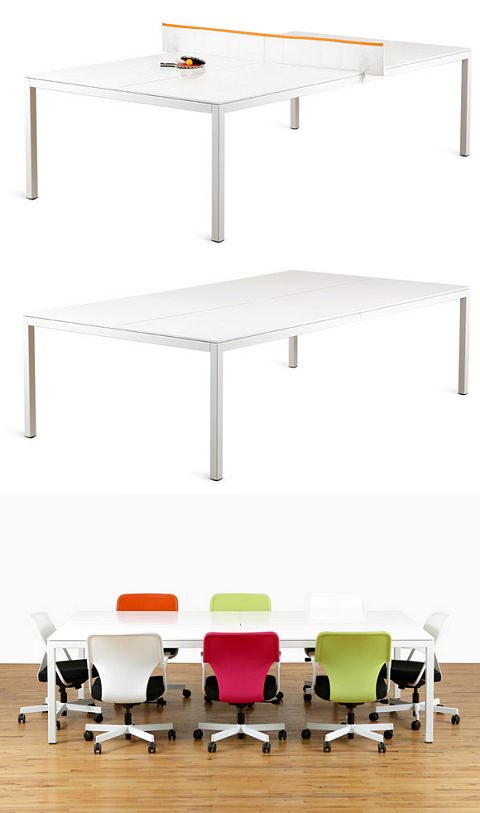 ↑ Ping-Pong Conference Table