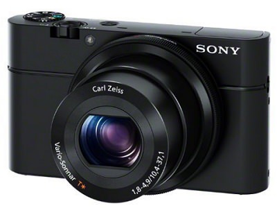 ↑ SONY Cyber-shot RX100 2020万/光学x3.6