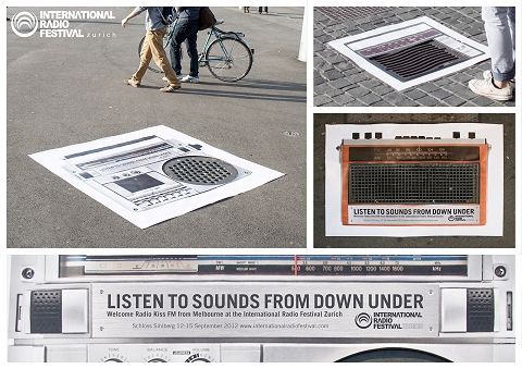 ↑ International Radio Festival: Streetposters