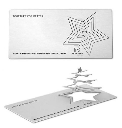 ↑ Reynaers Aluminium: Christmas Card