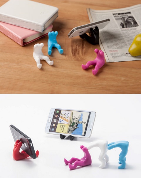 ↑ YOGA smartphone stand