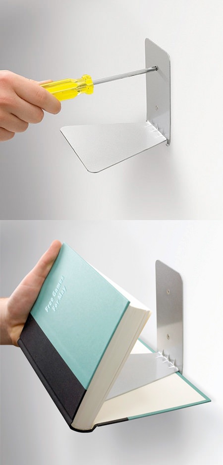 ↑ Invisible Bookshelf