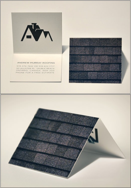 Andrew Murray Roofing: Business Card