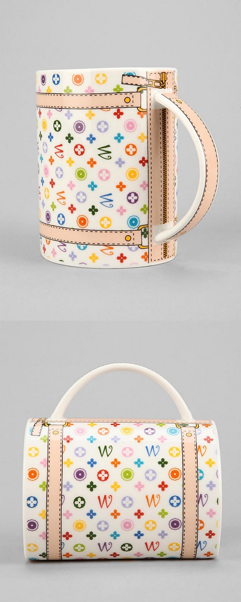 ↑ Monogram Bag Mug