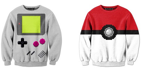 ↑ Pixelated Shirts by Drew Wise