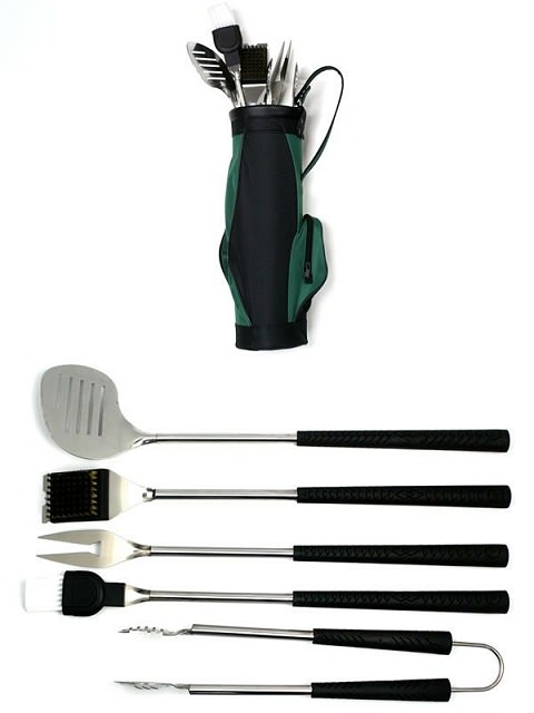 ↑ ゴルフ好きにプレゼントしたいバーベキューセットBBQ Golf Tool Set