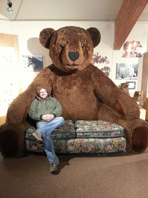 ↑ Teddy Bear Sofa