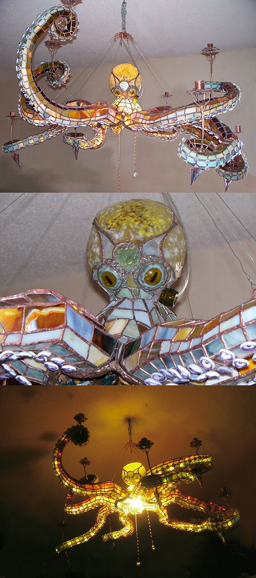 Octopus Chandelier